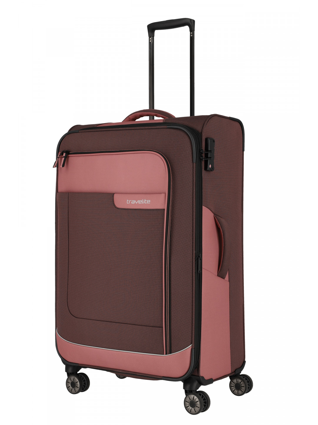 Travelite Viia 4w L Rose